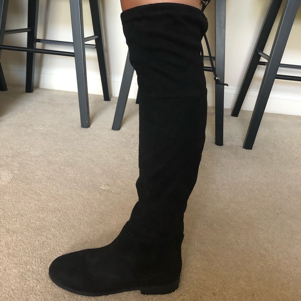 Over the Knee Suede Boots